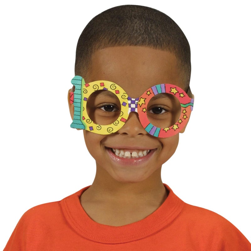 Really Good Stuff 100th Day of School Glasses - Pack of 24 - Classroom Gifts - Image 2